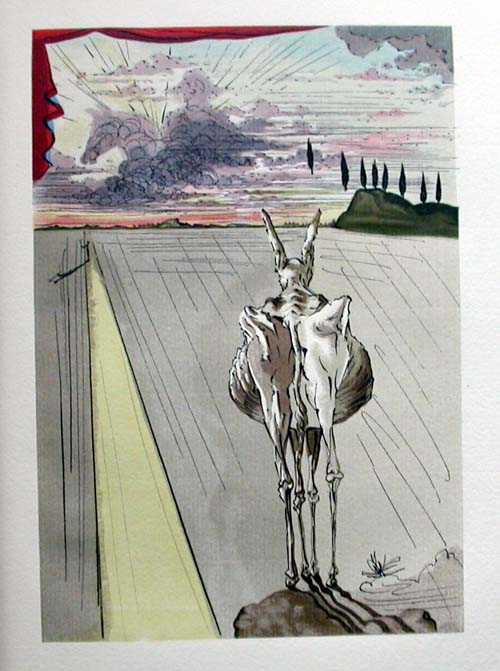 Le Tricorne - Etching #3 by Salvador Dalí, Image 1.