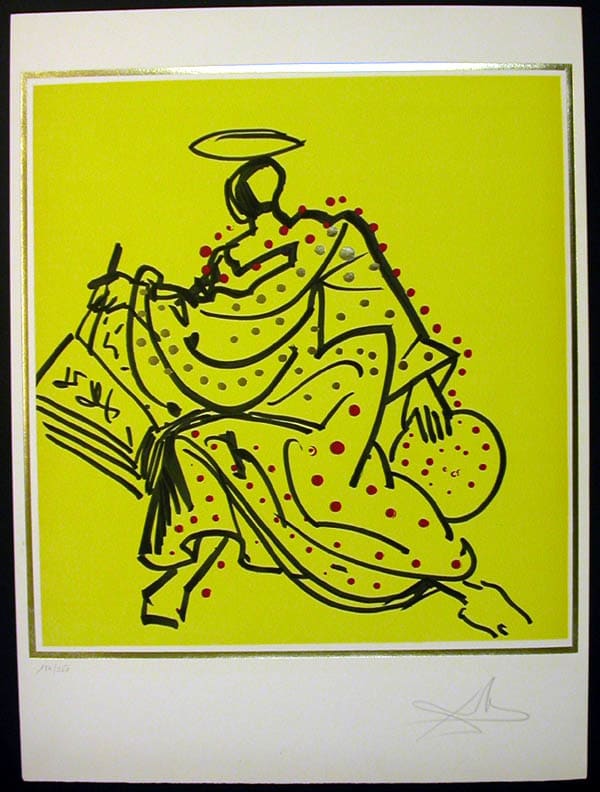 Matthew (yellow) by Salvador Dalí 
