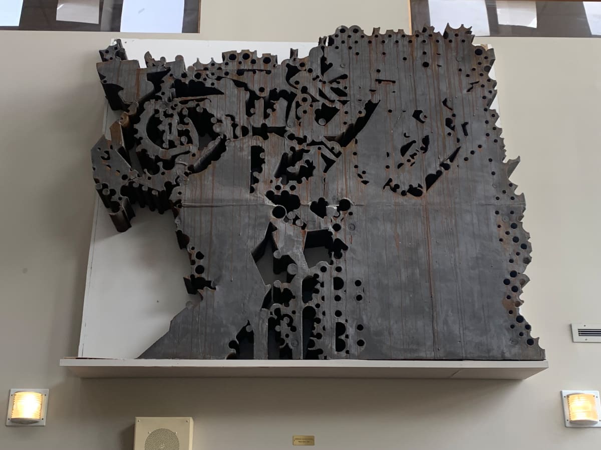 Corrosive Column (Capital) by Michel Kanter (French-American, 1940 - ) 