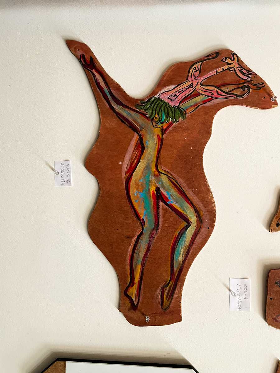 Dancing Figure Cut Outs by Rumi Tsuda 