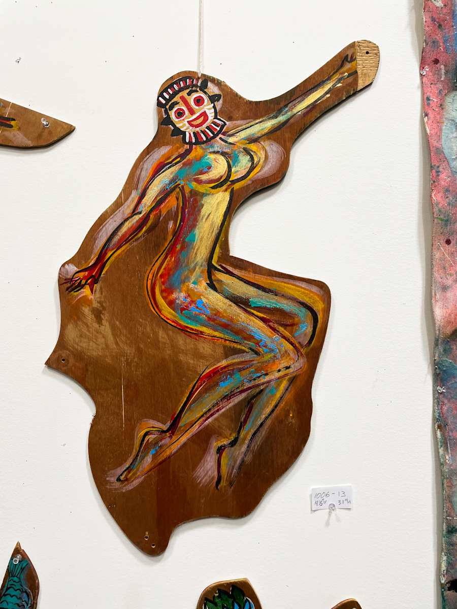 Dancing Figures Cut Outs by Rumiko "Rumi"  Tsuda Estate, Image 1.