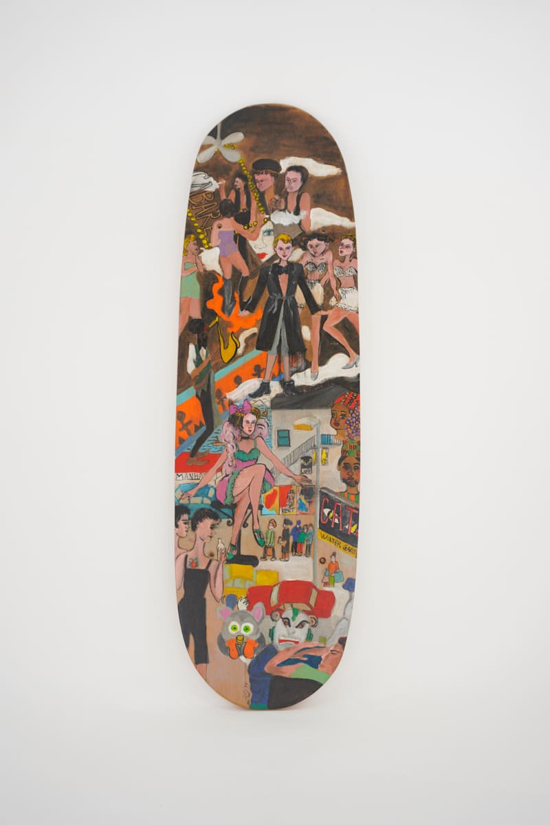 Skateboard Deck - Cabaret by Rumi Tsuda Estate 