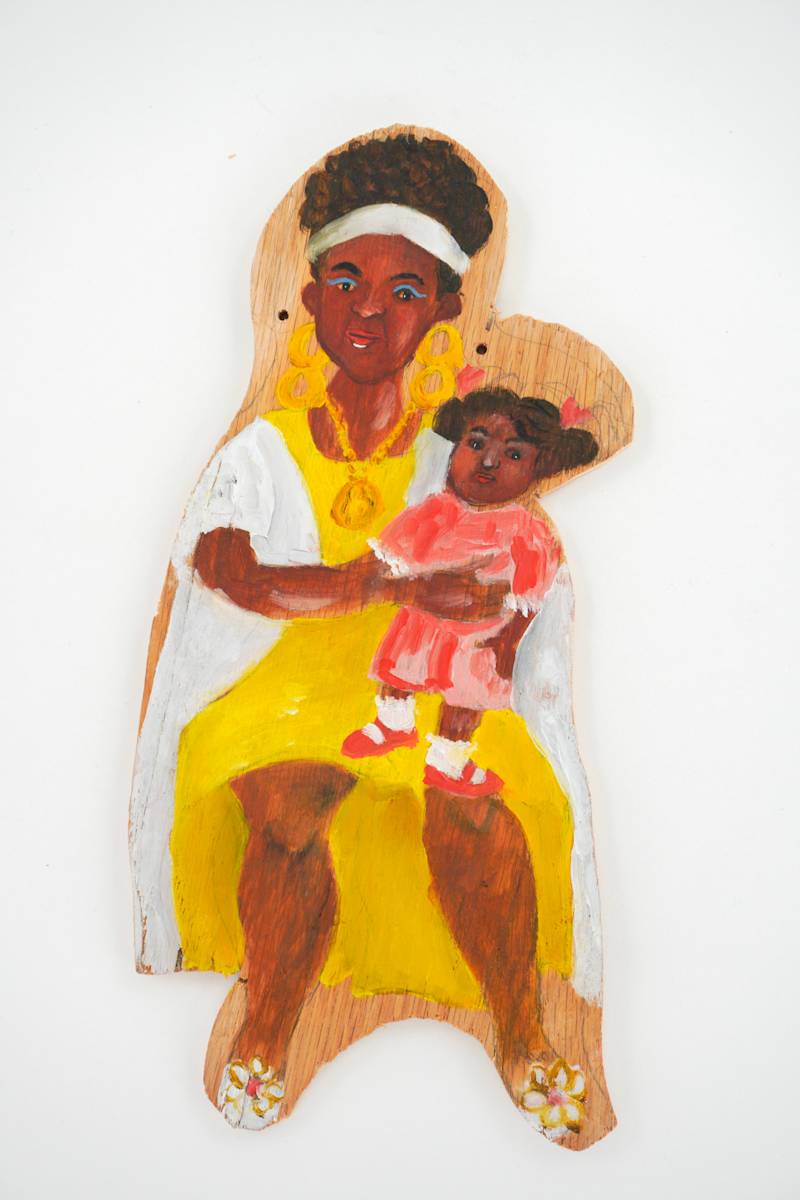 New York Subway Rider from "Manhattan Peace Shrine With 108 Subway Riders" by Rumiko "Rumi"  Tsuda Estate, Image 2.