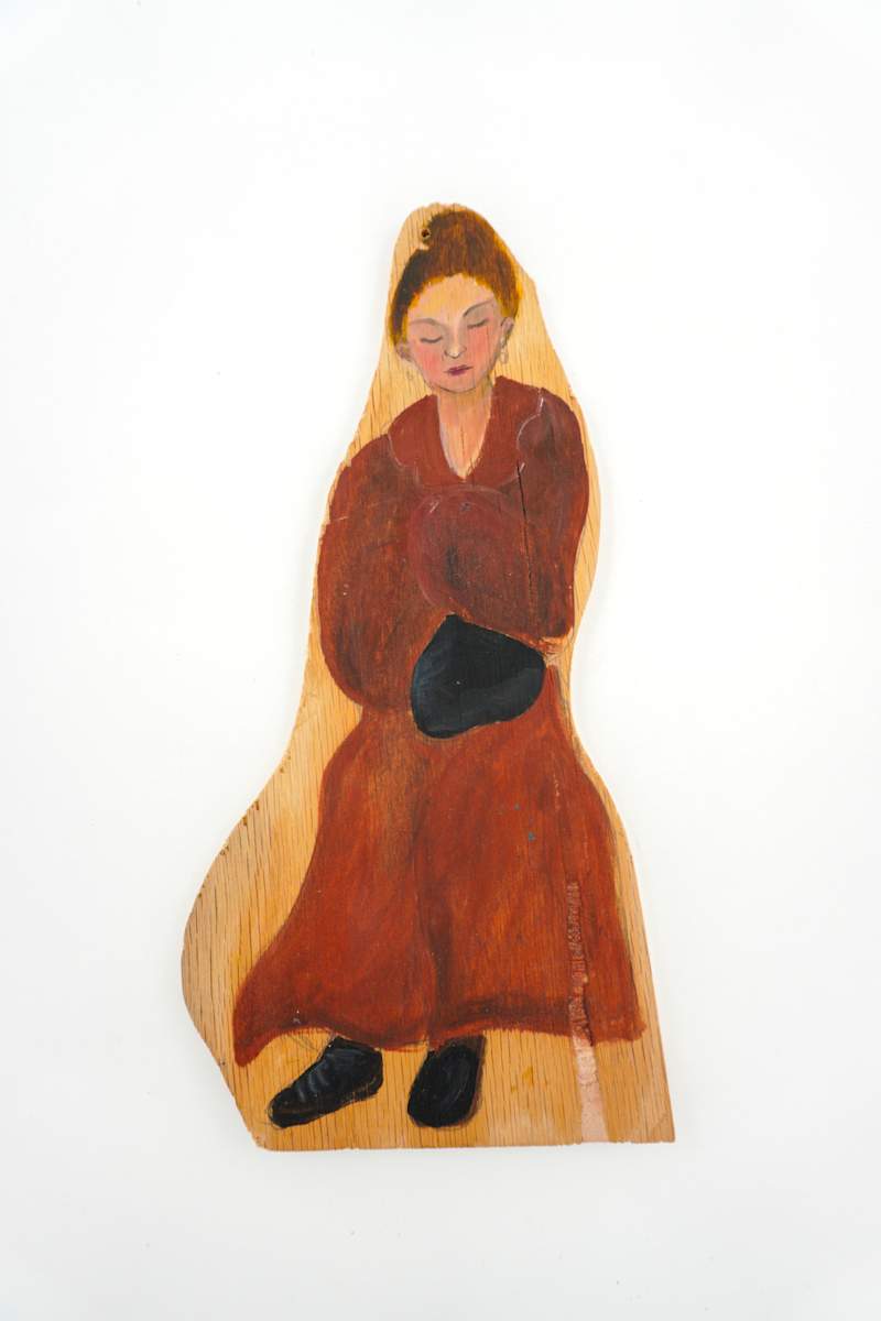 New York Subway Rider from "Manhattan Peace Shrine With 108 Subway Riders" by Rumiko "Rumi"  Tsuda Estate, Image 2.