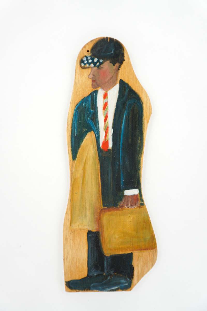 New York Subway Rider from "Manhattan Peace Shrine With 108 Subway Riders" by Rumiko "Rumi"  Tsuda Estate, Image 2.