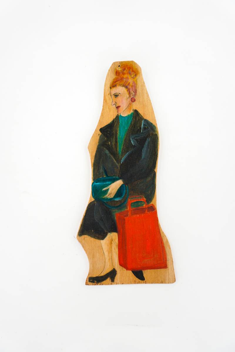 New York Subway Rider from "Manhattan Peace Shrine With 108 Subway Riders" by Rumiko "Rumi"  Tsuda Estate, Image 2.