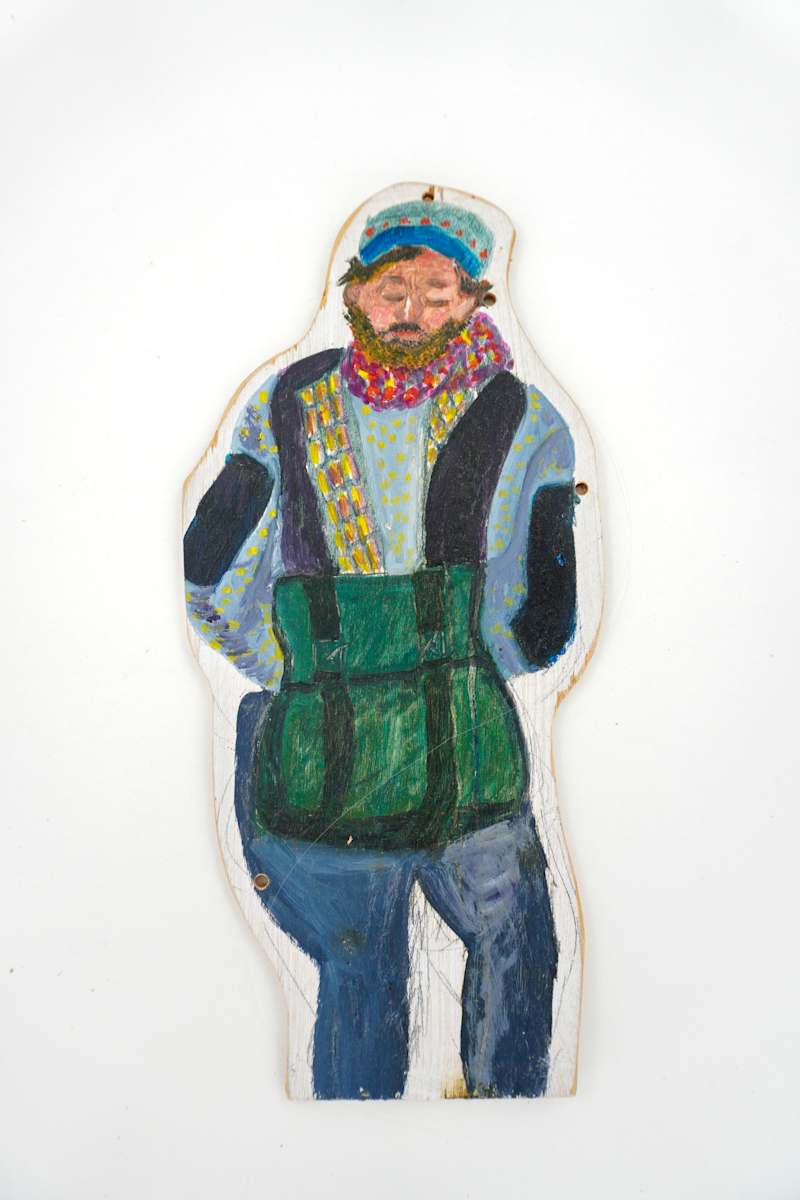 New York Subway Rider from "Manhattan Peace Shrine With 108 Subway Riders" by Rumiko "Rumi"  Tsuda Estate, Image 2.