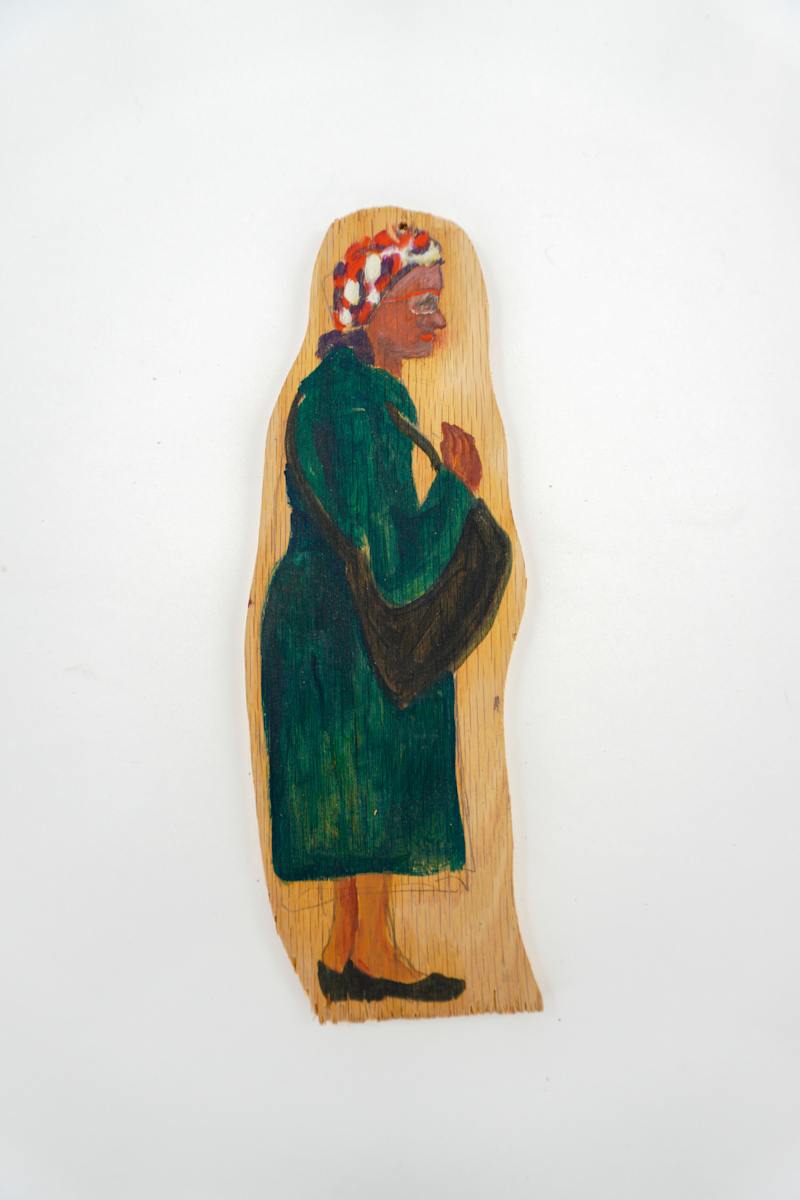 New York Subway Rider from "Manhattan Peace Shrine With 108 Subway Riders" by Rumiko "Rumi"  Tsuda Estate, Image 2.