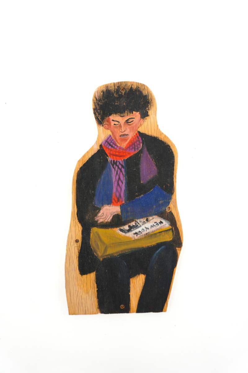 New York Subway Rider from "Manhattan Peace Shrine With 108 Subway Riders" by Rumiko "Rumi"  Tsuda Estate, Image 2.