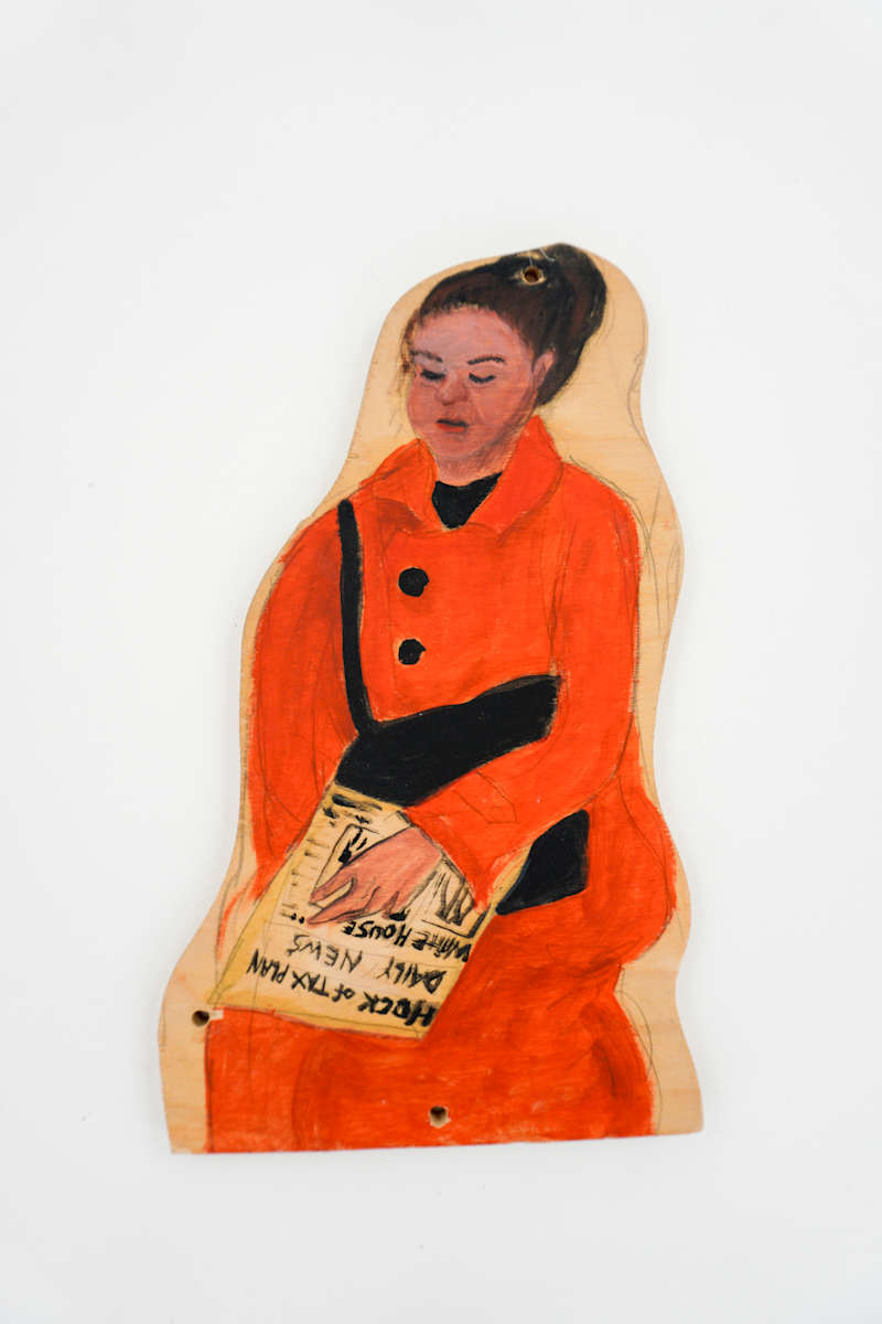 New York Subway Rider from "Manhattan Peace Shrine With 108 Subway Riders" by Rumiko "Rumi"  Tsuda Estate, Image 3.