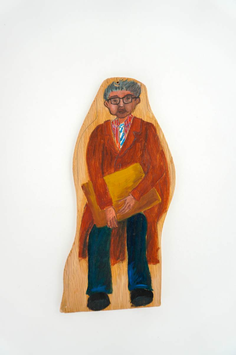 New York Subway Rider from "Manhattan Peace Shrine With 108 Subway Riders" by Rumiko "Rumi"  Tsuda Estate, Image 2.