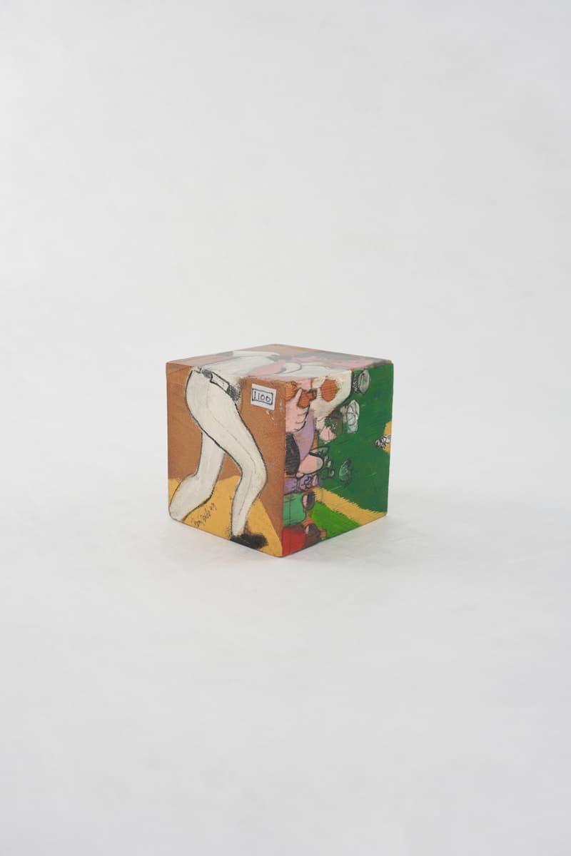 Hand Painted Wood Block by Rumiko "Rumi"  Tsuda Estate, Image 2.