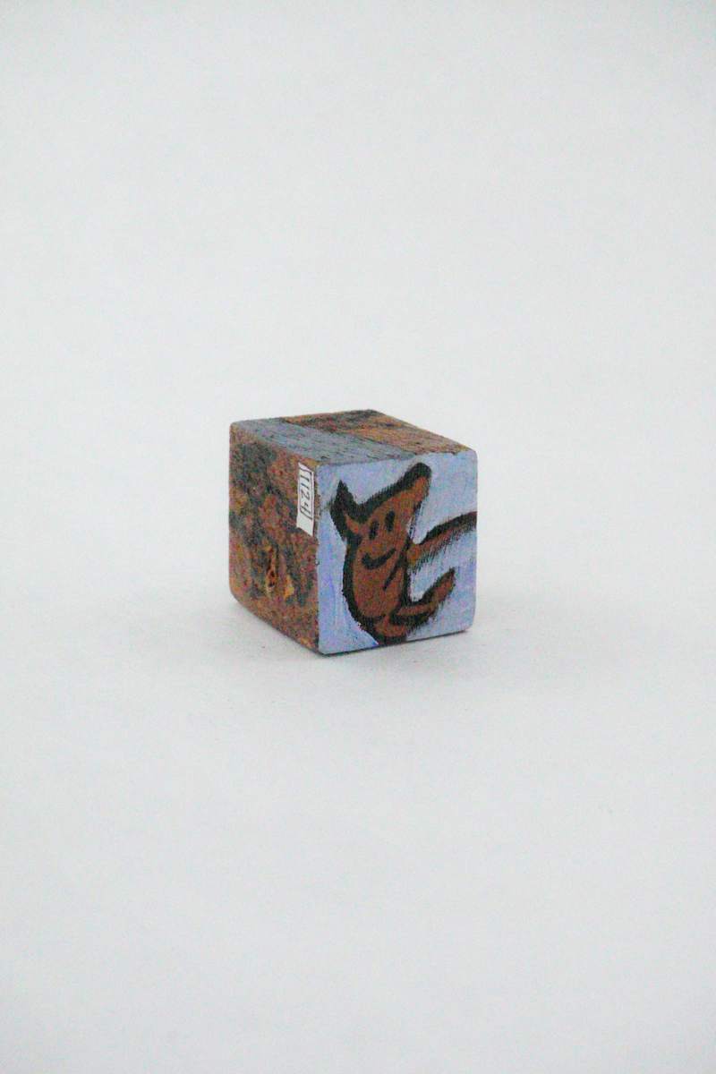 Hand Painted Wood Block by Rumiko "Rumi"  Tsuda Estate, Image 3.