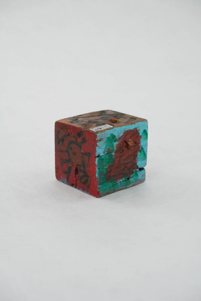 Hand Painted Wood Block by Rumiko "Rumi"  Tsuda Estate, Image 4.