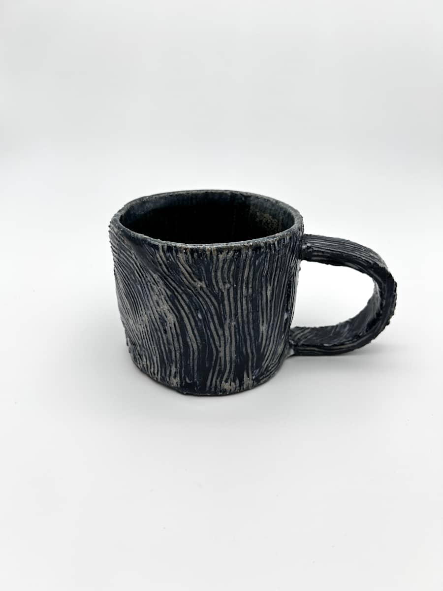 Blue Wave Mug by Rumiko "Rumi"  Tsuda Estate, Image 2.