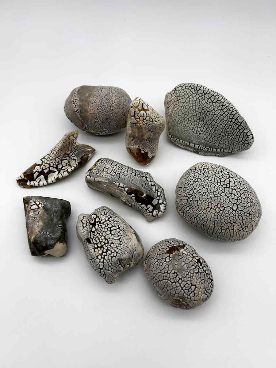 9 Small Sculptures by Rumiko "Rumi"  Tsuda Estate, Image 1.