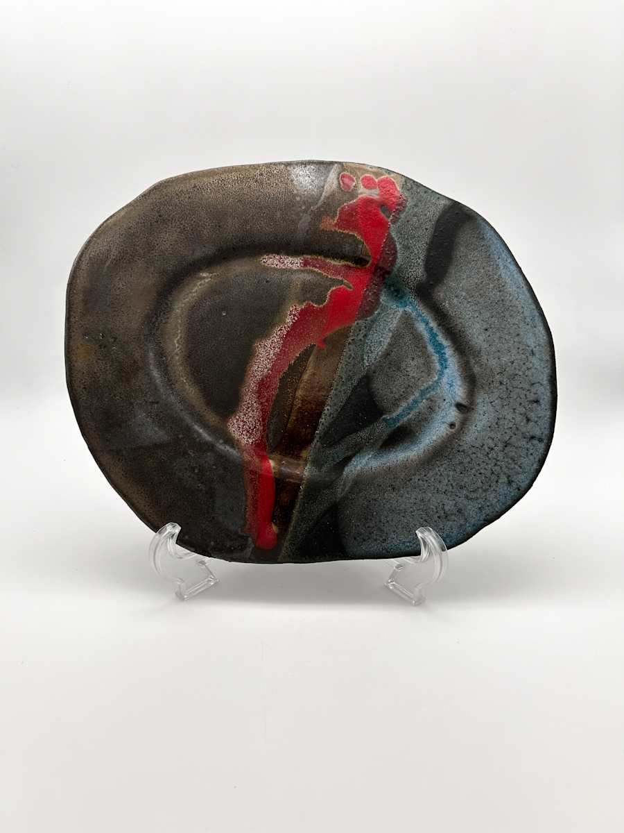 Decorative Plate by Rumiko "Rumi"  Tsuda Estate, Image 2.