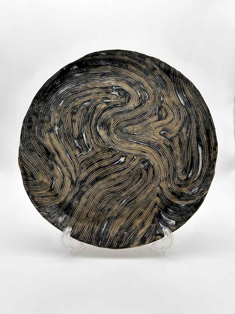 Rock Garden, Plate by Rumiko "Rumi"  Tsuda Estate, Image 1.