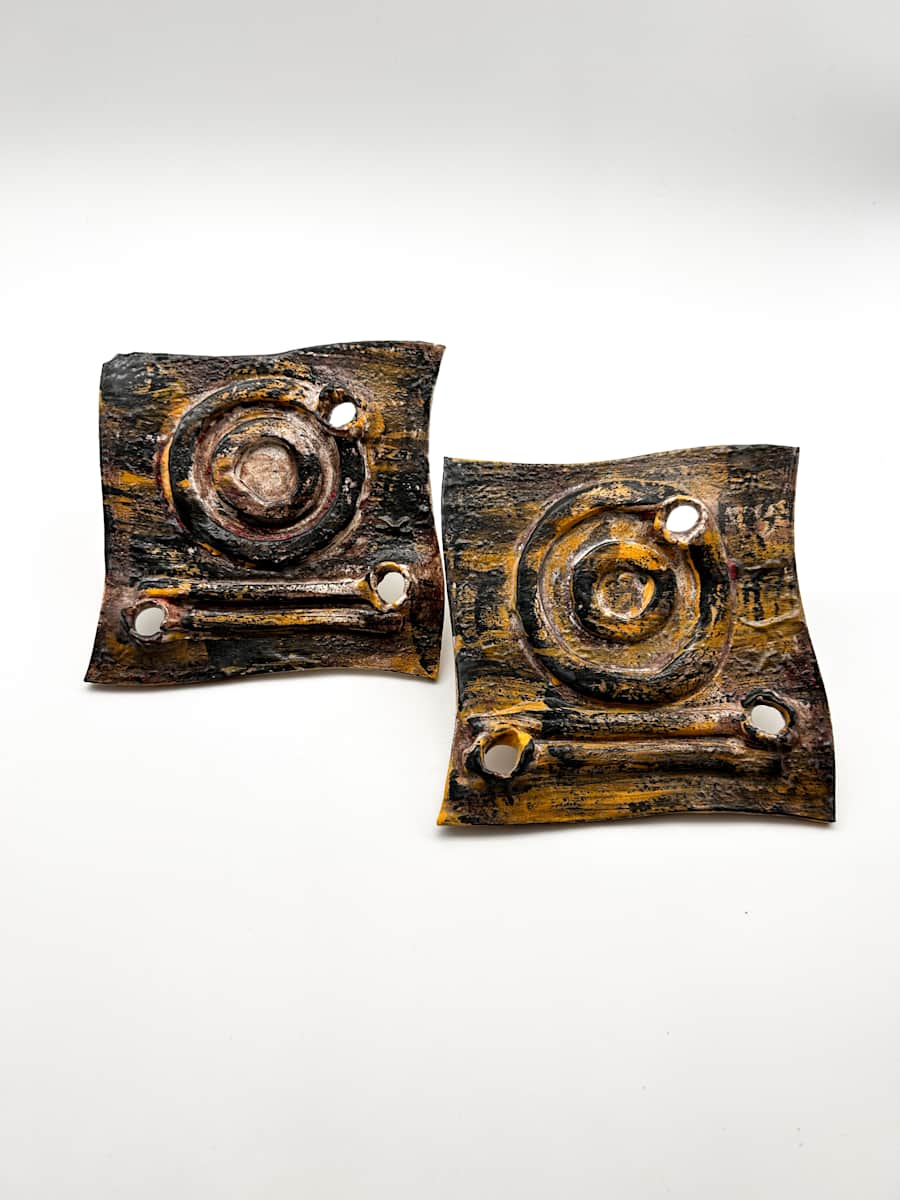 Incense Holders (2) by Rumiko "Rumi"  Tsuda Estate, Image 3.