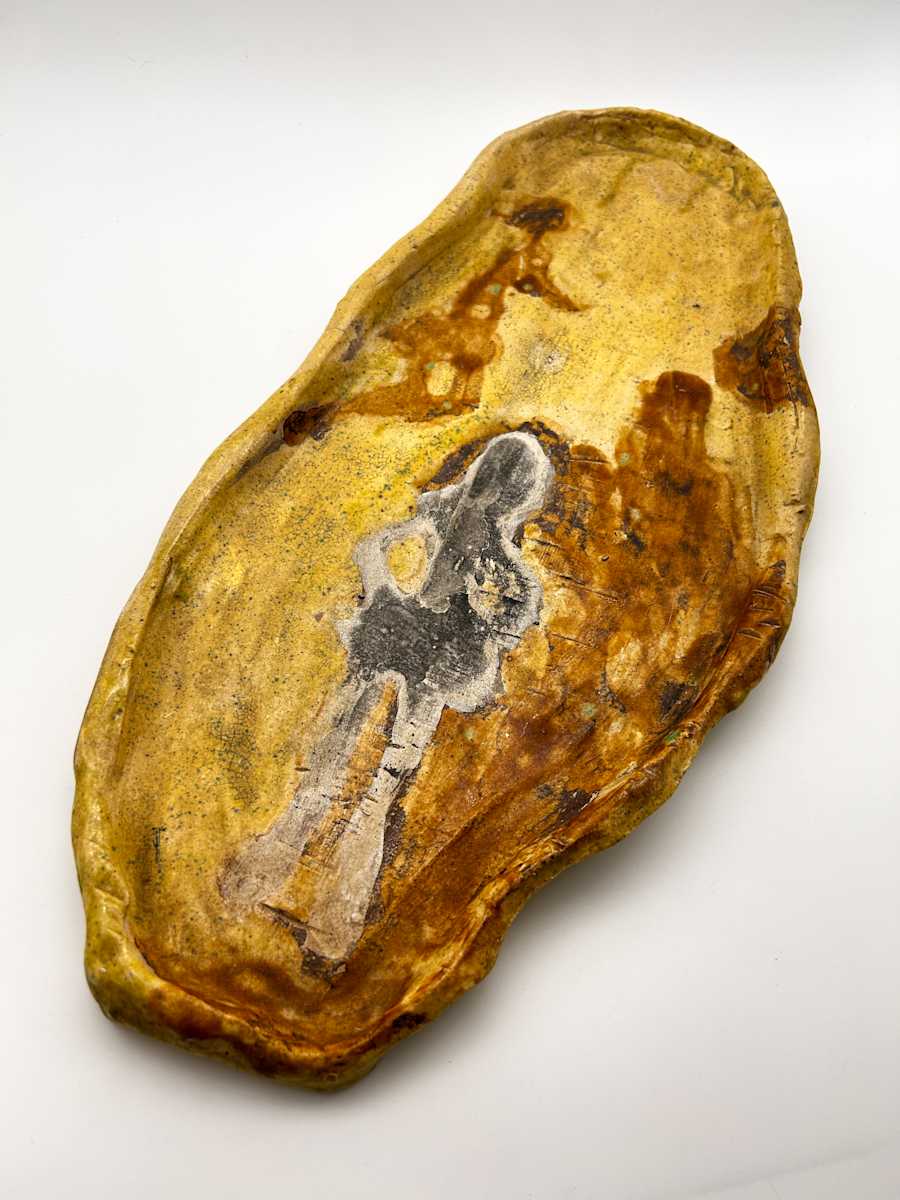 Decorative Platter by Rumiko "Rumi"  Tsuda Estate, Image 1.