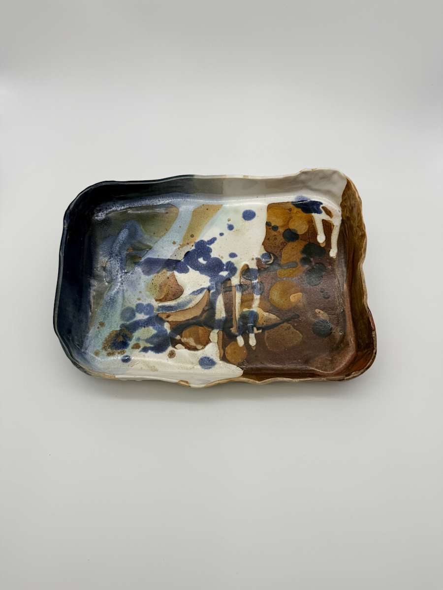 Decorative Platter by Rumiko "Rumi"  Tsuda Estate, Image 2.