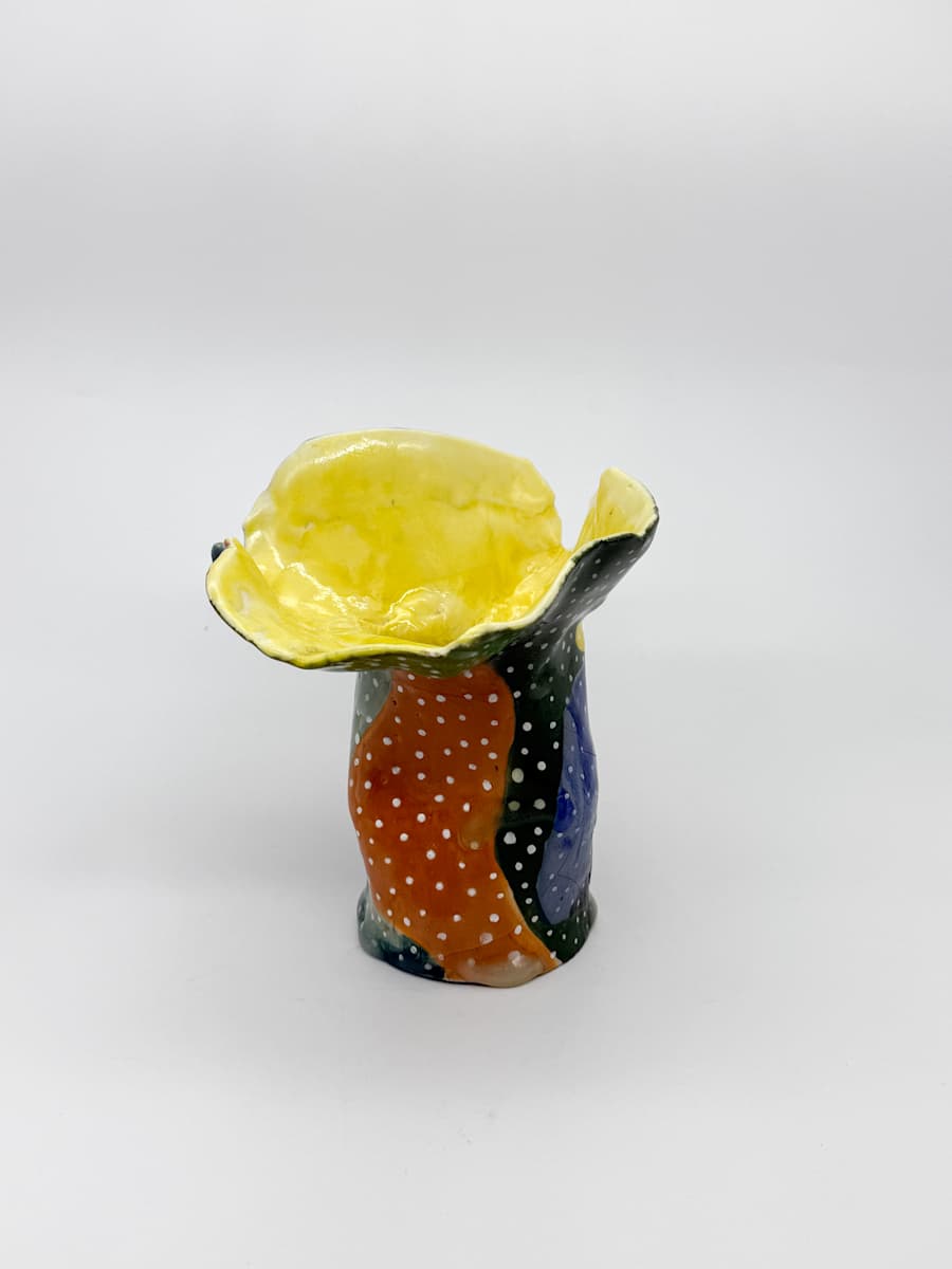Vase Multicolor by Rumiko "Rumi"  Tsuda Estate, Image 3.