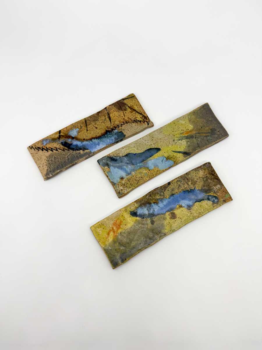 Decorative Studies 1 of 3 by Rumiko "Rumi"  Tsuda Estate, Image 1.