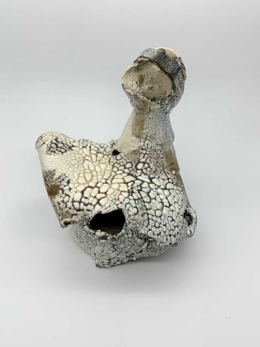 Sculptural Vase - Lg Crawl by Rumiko "Rumi"  Tsuda Estate, Image 3.
