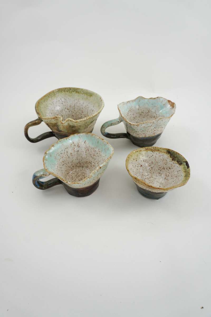 Cup Set by Rumiko "Rumi"  Tsuda Estate, Image 3.