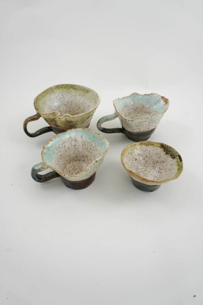 Cup Set by Rumiko "Rumi"  Tsuda Estate, Image 3.