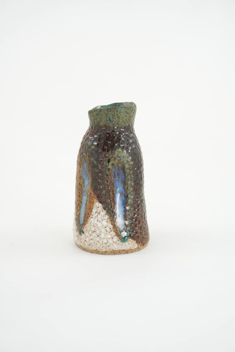 Pitcher with Chiseled Pattern by Rumiko "Rumi"  Tsuda Estate, Image 2.