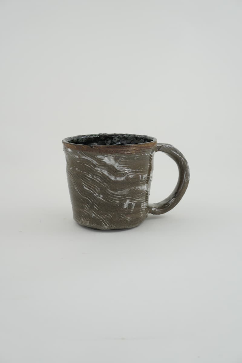 Brown Mug by Rumiko "Rumi"  Tsuda Estate, Image 2.