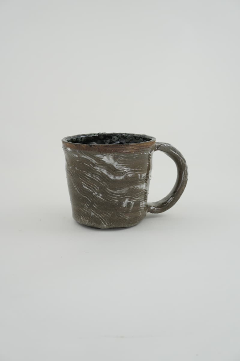 Brown Mug by Rumiko "Rumi"  Tsuda Estate, Image 2.