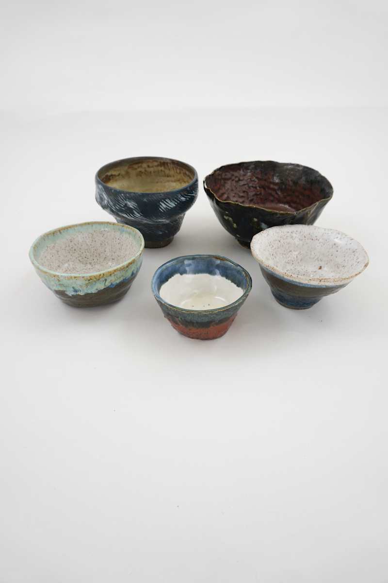 Assorted Small Bowls by Rumiko "Rumi"  Tsuda Estate, Image 2.