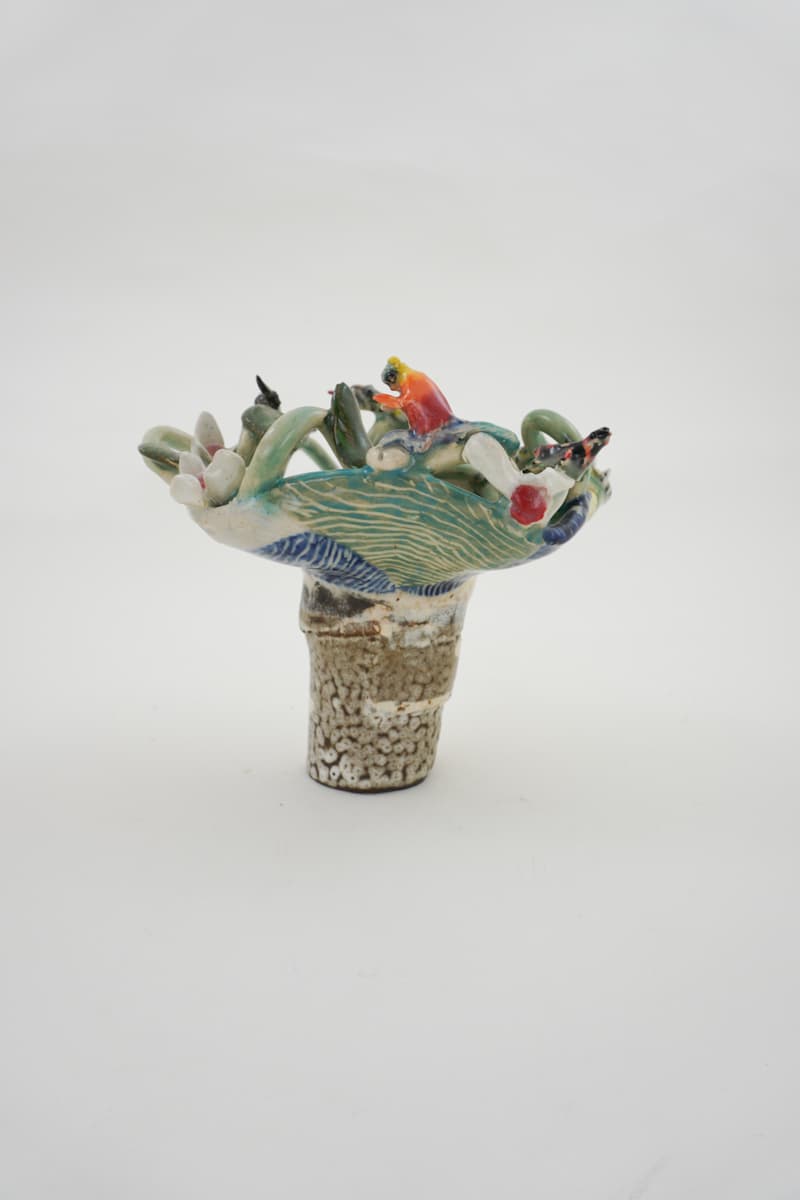 "Play" Vase by Rumiko "Rumi"  Tsuda Estate, Image 2.