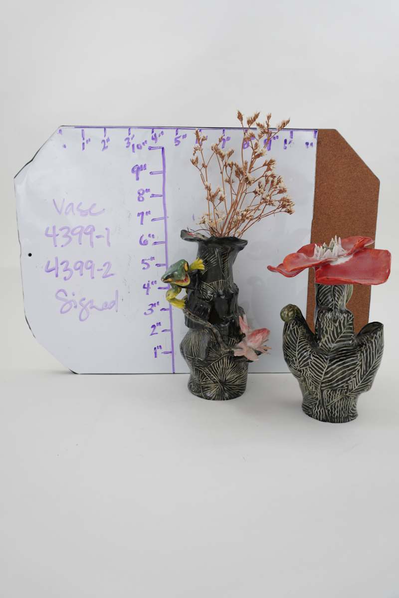 Floral Vases by Rumiko "Rumi"  Tsuda Estate, Image 1.