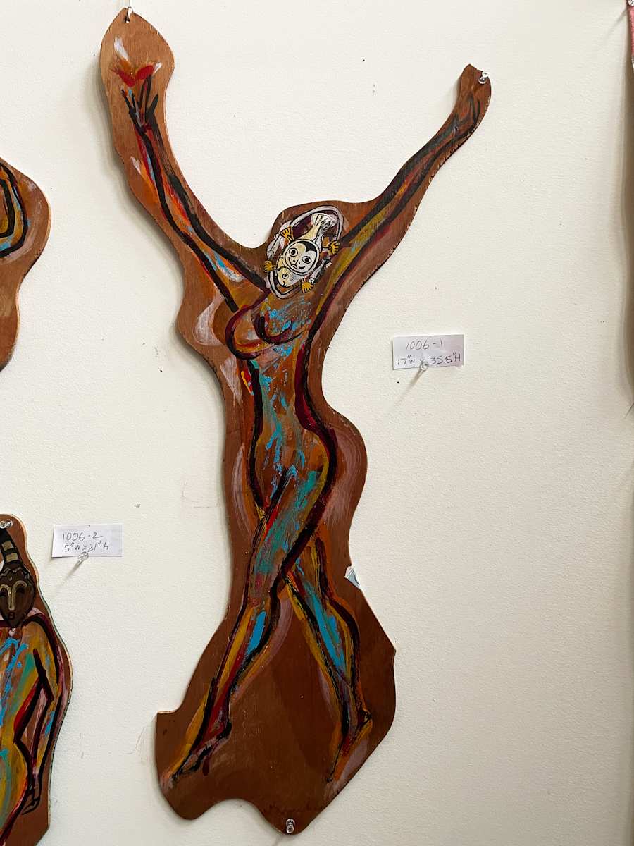 Dancing Figure Cut Outs by Rumi Tsuda 