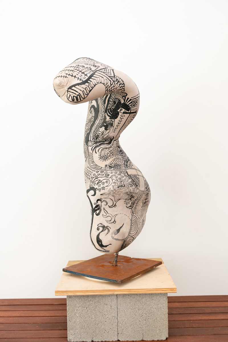 Tattooed DIsplacement (Collaboration with Daniel Georges) by Rumi Tsuda 