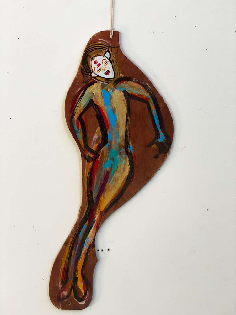 Dancing Figures Cut Outs by Rumiko "Rumi"  Tsuda Estate, Image 1.