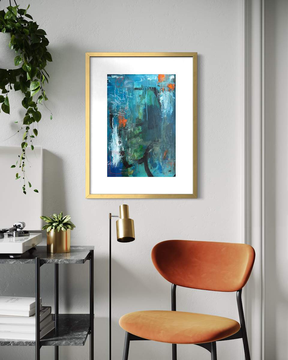 When the Words Run by Cheri Carandanis, Image 1.