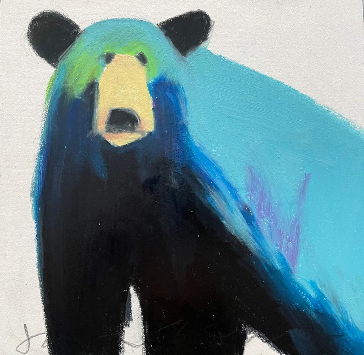 Blue backed bear by Jeanne Goodman, Image 1.