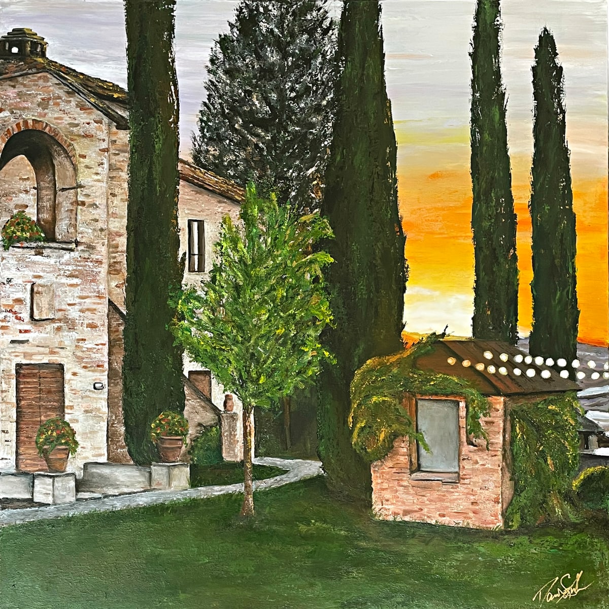 "Casale Poggio" by Dawn South  Image: "Casale Poggio"