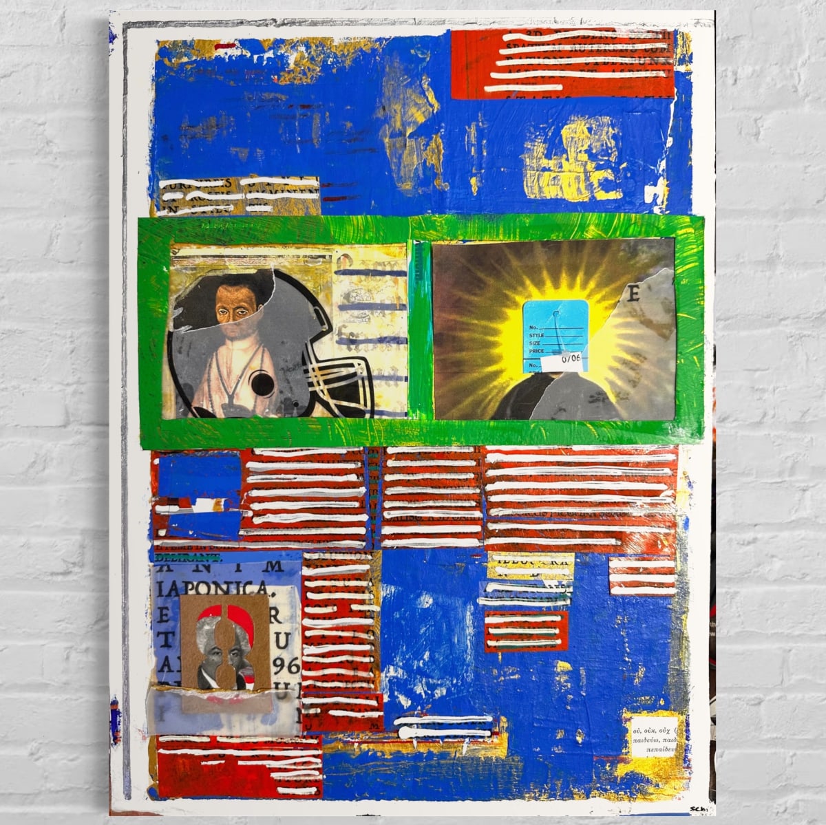 Know Your Worth by Conrad Wells  Image: Know Your Worth, 2024
acrylic, flashe, paper on canvas
