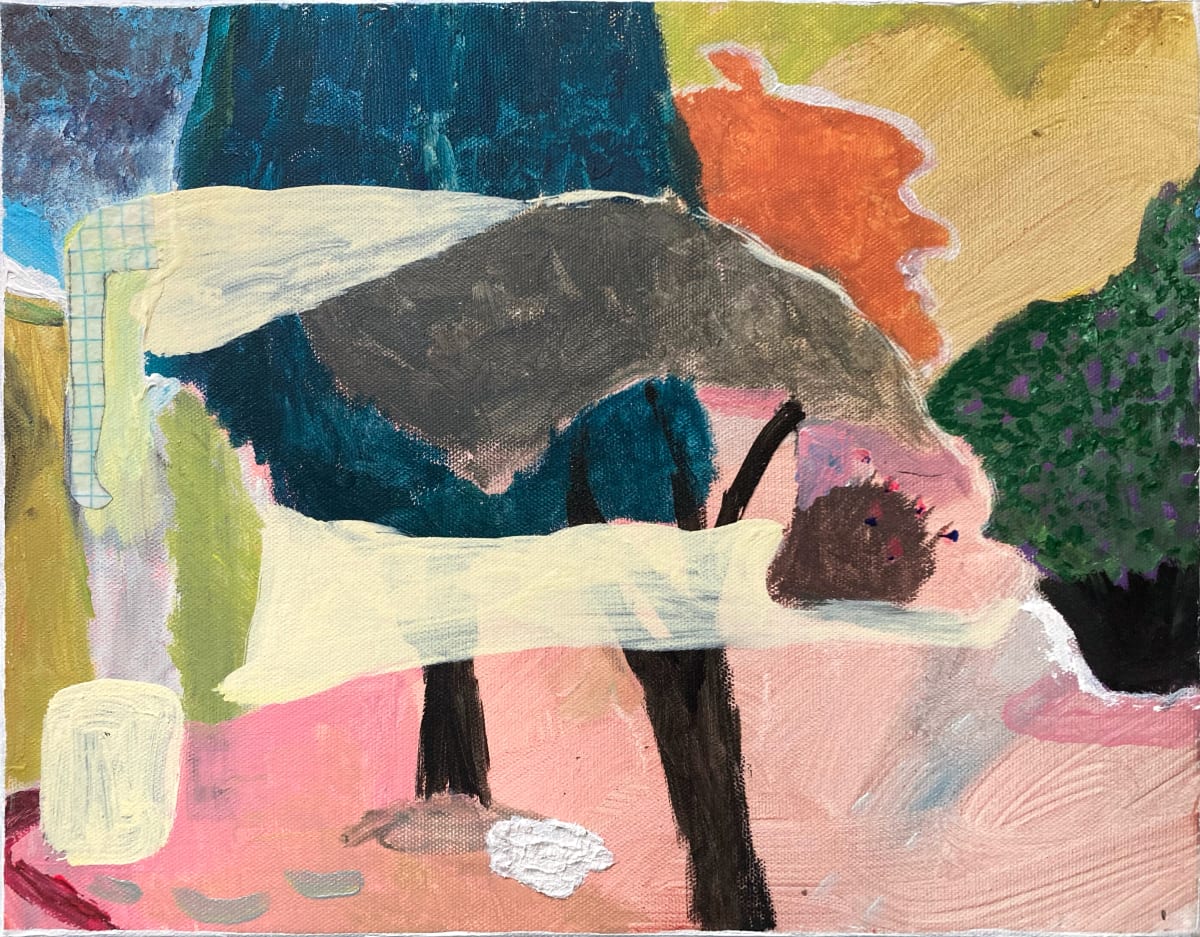 Grumpy Neighbor's Beautiful Yard by John Paul Kesling 