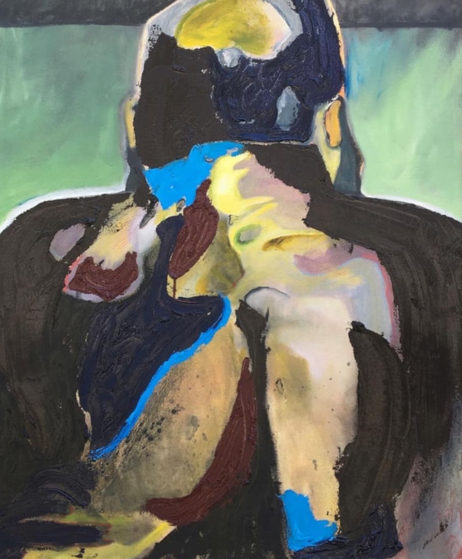 A Model's Back As Landscape by John Paul Kesling 