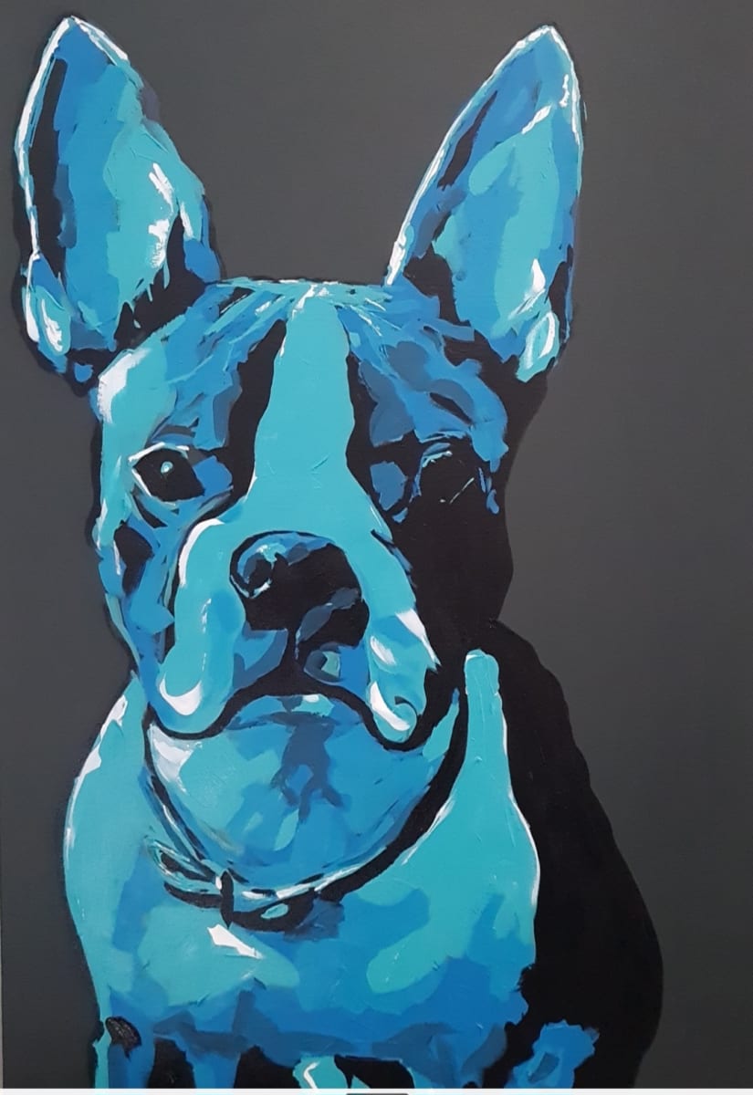 " Boston" 1 (Original) by Kizzie  Image: acrylic on canvas
