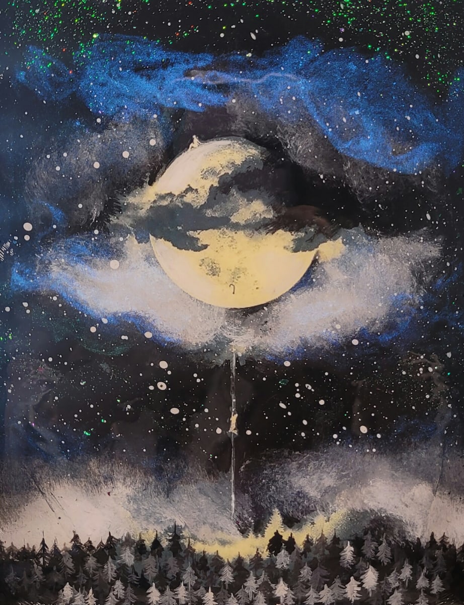 Moonstruck Ascent by MARYAM MOHI, Image 1.