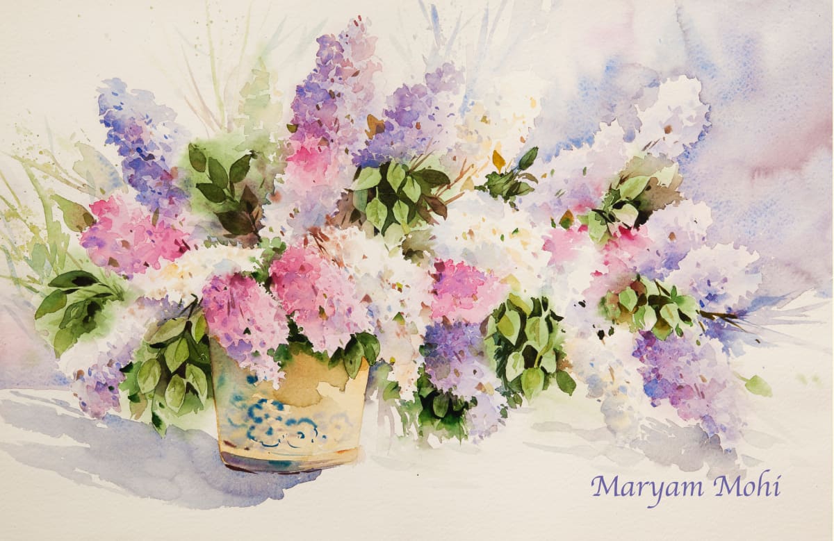 Enchanting Wisteria Trellis by MARYAM MOHI 