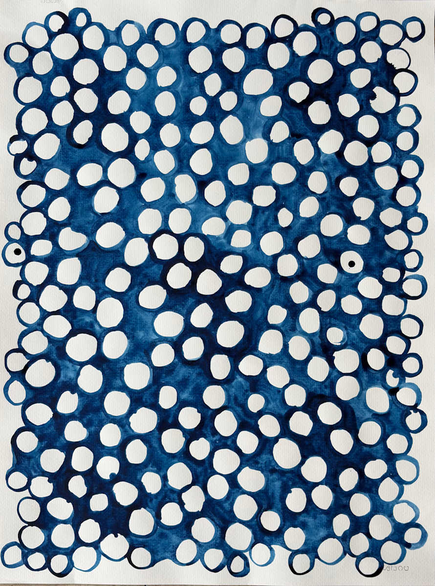 Blue Circles by Andrea Bijou, Image 1.