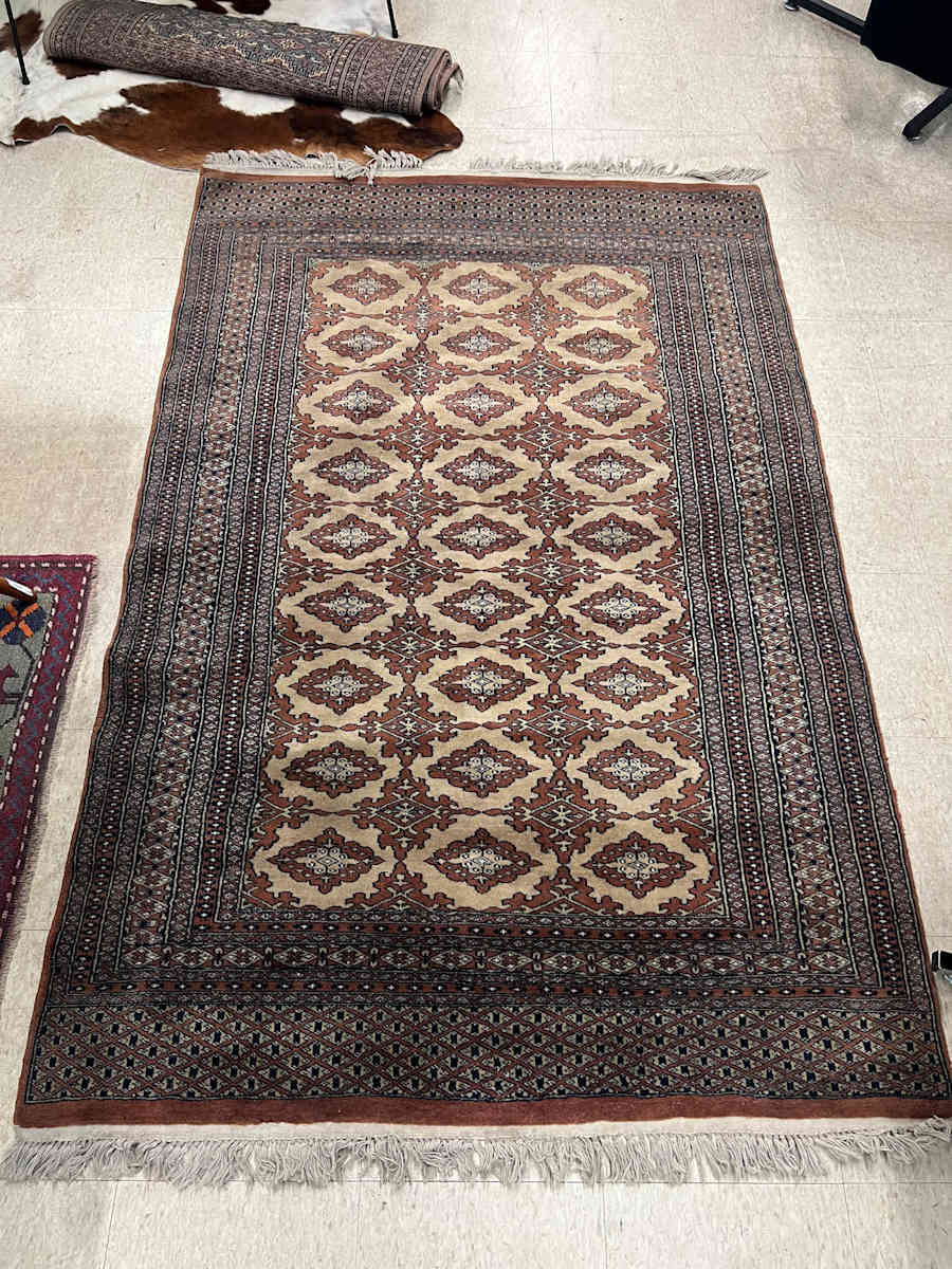 Alfombra Bokhara Brown tones, Image 1.